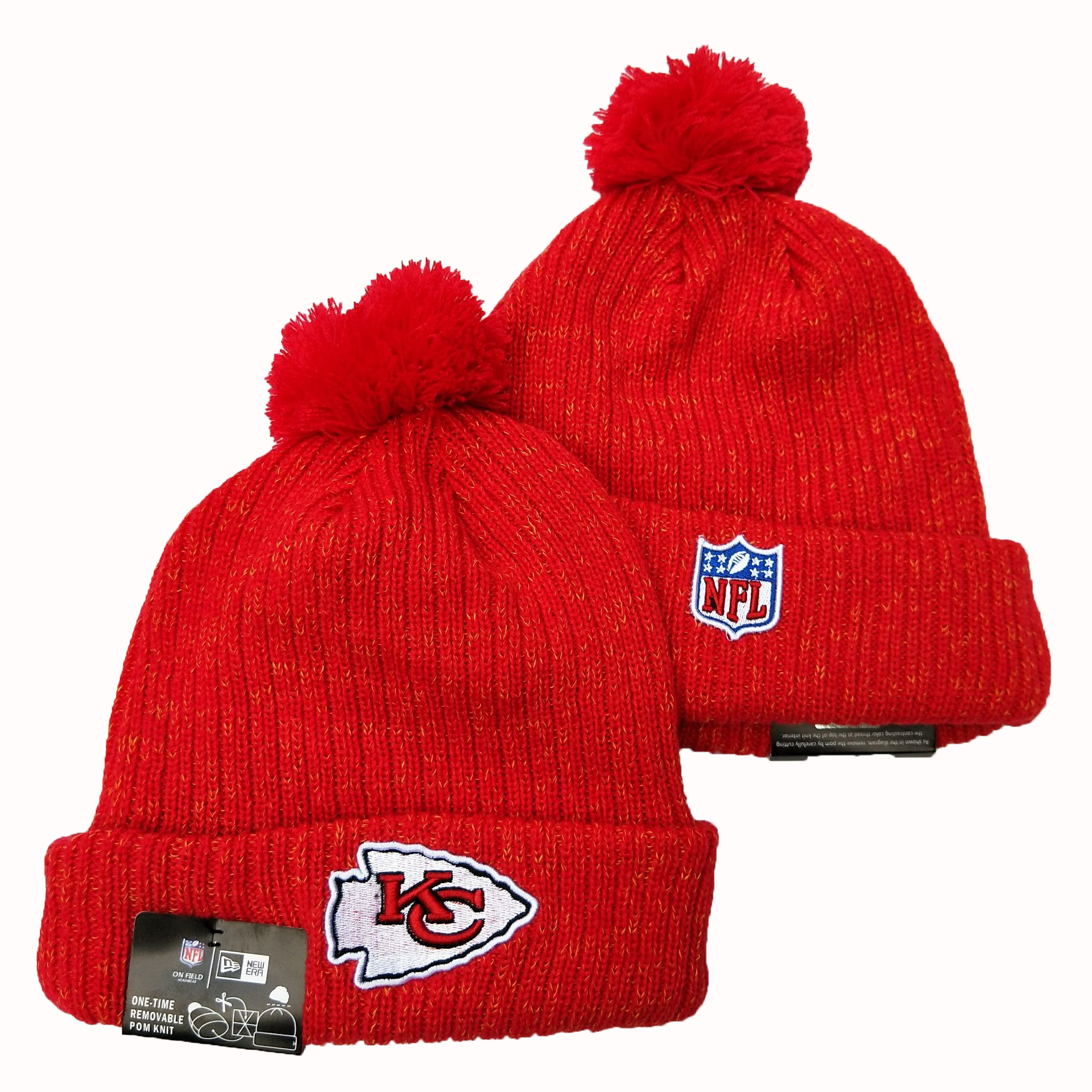 Kansas City Chiefs Knit Hats 053